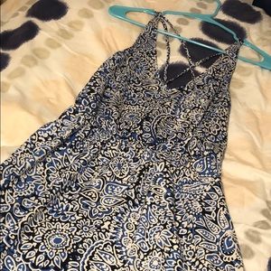 Loft v neck maxi dress